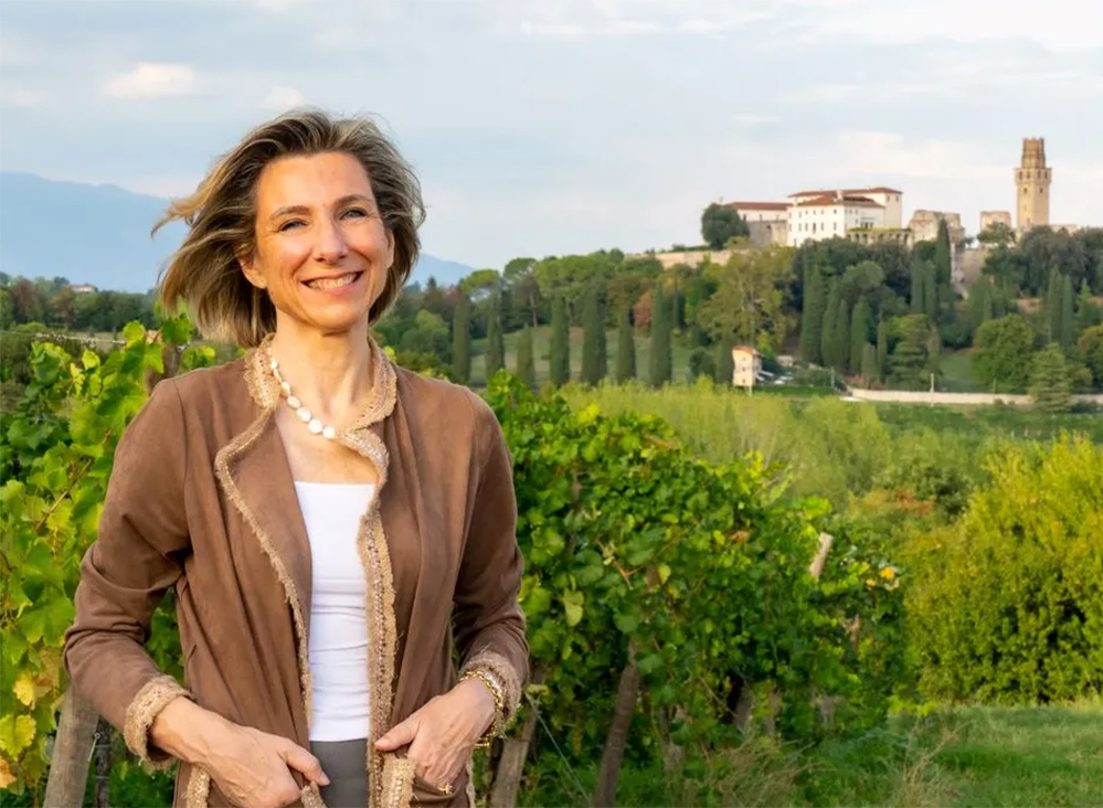 Weingut Conegliano Valdobbiadene mit Prinzessin Isabella Collalto